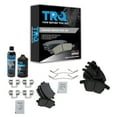 thumbnail image 1 of TRQ Front & Rear Ceramic Disc Brake Pad Kit w/Chemicals for Audi Volkswagen VW BFA15225, 1 of 4