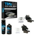 thumbnail image 1 of TRQ Front & Rear Ceramic Disc Brake Pads Kit Set for BMW 2 3 4 Series New BKA19736, 1 of 4