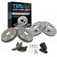 thumbnail image 1 of TRQ Front & Rear Ceramic Pads Rotors Drums & Brake Shoe Kit Set for Yaris BKA14247 Fits select: 2007-2011,2012-2015 TOYOTA YARIS, 1 of 8