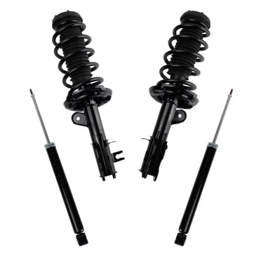 AM Autoparts Front Loaded Strut & Spring Assembly Pair – LH & RH – For Buick Encore & Chevy Trax FWD (2013-2020)