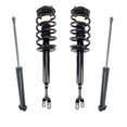 thumbnail image 1 of TRQ Front & Rear Complete Strut & Shock Kit Fits 00-04 Audi 01-05 Volkswagen SKA33355, 1 of 5