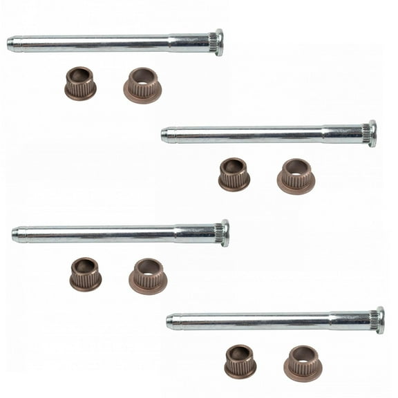 TRQ Front Rear Door Hinge Pin Bushing Repair Kit LH & RH for GM Truck SUV BDA80270