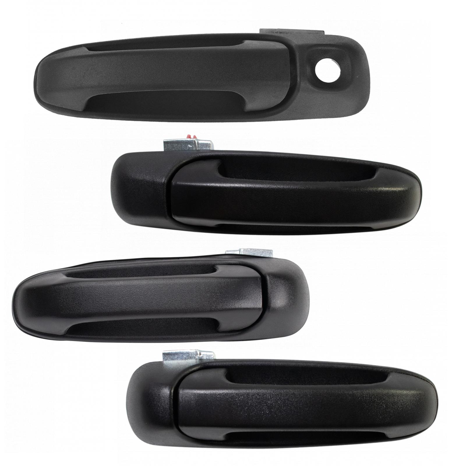 Dodge Ram Front & Rear 4 Piece Exterior Door Handle Set - AM-1162966699