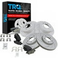 thumbnail image 1 of TRQ Front and Rear Performance Brake Pad & Rotor Kit Brake Pads Brake Rotors Set Ceramic Premium G-Coated Fits Select 2011-2015 Hyundai Sonata 2012-2015 Kia Optima, 1 of 8