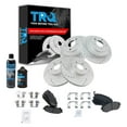 thumbnail image 1 of TRQ Front & Rear Performance Rotor & Metallic Brake Pad Kit w/Chemicals BKA16975 Fits select: 2004-2007 SUBARU FORESTER, 2008 SUBARU FORESTER 2.5X, 1 of 6