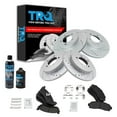 thumbnail image 1 of TRQ Front Rear Performance & Rotor & Metallic Brake Pad Kit w/Chemicals BKA17465 Fits select: 2002-2005 FORD EXPLORER, 2002-2005 MERCURY MOUNTAINEER, 1 of 6