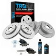 thumbnail image 1 of TRQ Front & Rear Posi Ceramic Brake Pad & Performance Rotor Kit for Durango BKA21992 Fits select: 2017-2018,2020 JEEP GRAND CHEROKEE LIMITED, 1 of 8