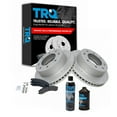 thumbnail image 1 of TRQ Front & Rear Posi Metallic Brake Pad & Performance Rotor Kit w/Chemicals BKA21829 Fits select: 2011-2019 CHEVROLET SILVERADO, 2011-2019 GMC SIERRA, 1 of 6
