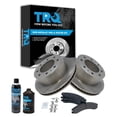 thumbnail image 1 of TRQ Front & Rear Posi Metallic Brake Pad & Rotor Kit w/Chemicals BKA15844 Fits select: 2011-2019 CHEVROLET SILVERADO, 2011-2019 GMC SIERRA, 1 of 6