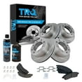 thumbnail image 1 of TRQ Front & Rear Posi Semi Metallic Brake Pad & Rotor Kit w/Chemicals BKA17712 Fits select: 1999-2004 FORD F250, 1999-2004 FORD F350, 1 of 6