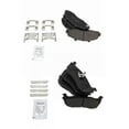 thumbnail image 1 of TRQ Front & Rear Premium Posi Semi-Metallic Brake Pad Kit for Ford Lincoln Truck BFA20076 Fits select: 1997-2003 FORD F150, 2004 FORD F-150 HERITAGE CLASSIC, 1 of 4