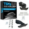 thumbnail image 1 of TRQ Front & Rear Premium Posi Semi Metallic Disc Brake Pad Kit for Ford New BFA13088, 1 of 3