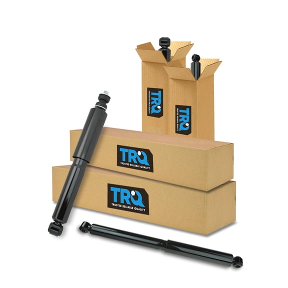 TRQ Front and Rear Shock Absorber Set Fits 1989-1997 Ford Ranger 1990 Bronco II 1994-1997 Mazda B2300 1994-1996 B3000 1994-1997 B4000