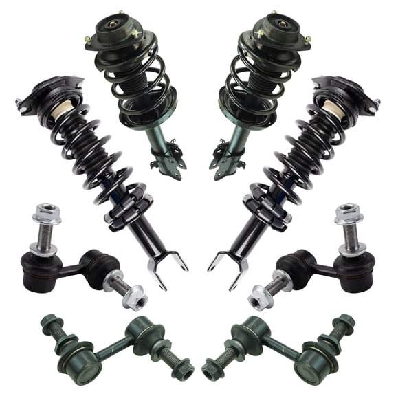 TRQ Front & Rear Suspension Kit Fits 2006-2007 Subaru B9 Tribeca 08-14 Tribeca PSA60899
