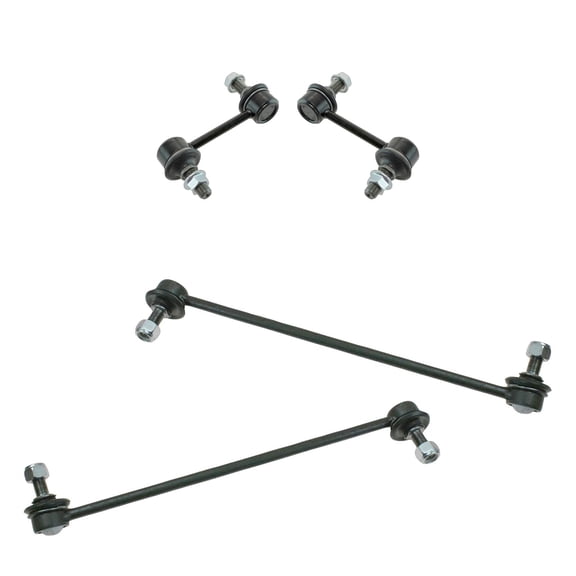 TRQ Front Rear Suspension Sway Bar End Link Kit Set 4pc Set for Santa Fe Sorento PSA65868