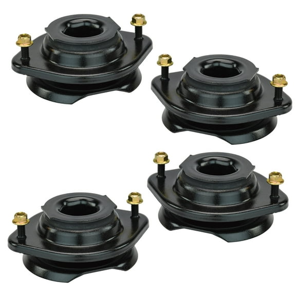 TRQ Front & Rear Upper Strut Mount Set Fits Select 1990-1997 Mazda Miata