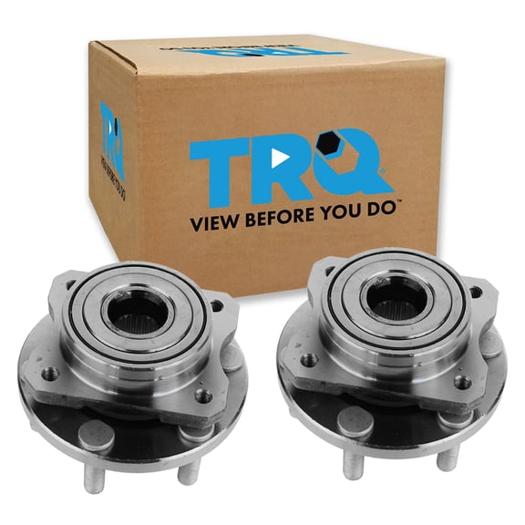 TRQ Front Rear Wheel Bearing & Hub Assembly Set Fits 96-17 Dodge Viper 13-14 SRT BHA53389