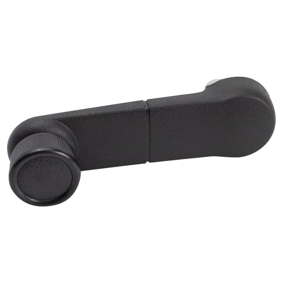 TRQ Front Rear Window Crank Handle Black Metal Upgrade LH RH for Ford Truck SUV DHA37825