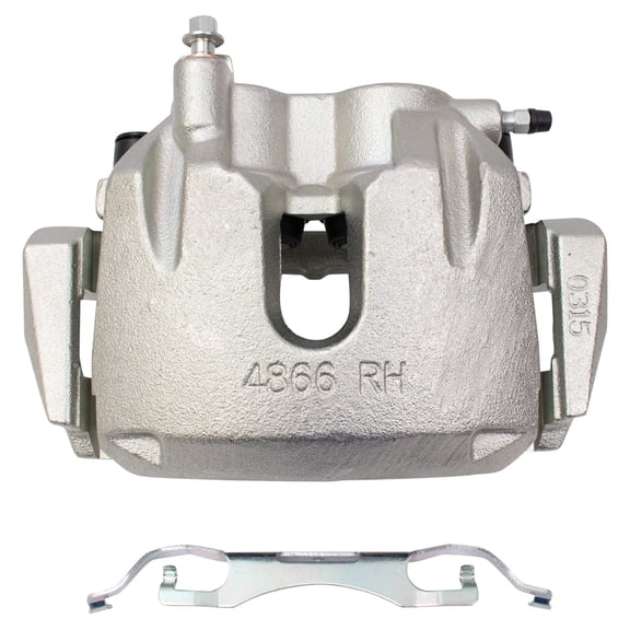 TRQ Front Right Brake Caliper w/Bracket Passenger Side Compatible with 2011-2019 Dodge Durango Jeep Grand Cherokee