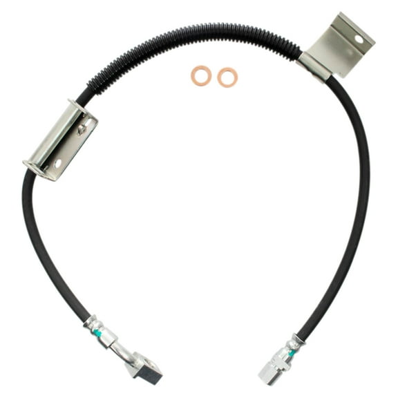 TRQ Front Right Brake Hose BLA62053 Fits Select 2003-2009 Chevrolet Express 1500 , 2003-2005 Chevrolet Express 2500 , 2003-2009 GMC Savana 1500 , 2003-2005 GMC Savana 2500