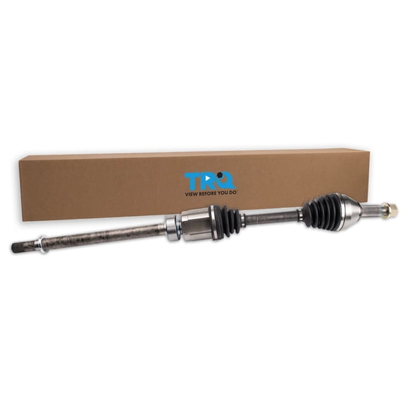 TRQ Front Passenger Side CV Axle Assembly Neoprene