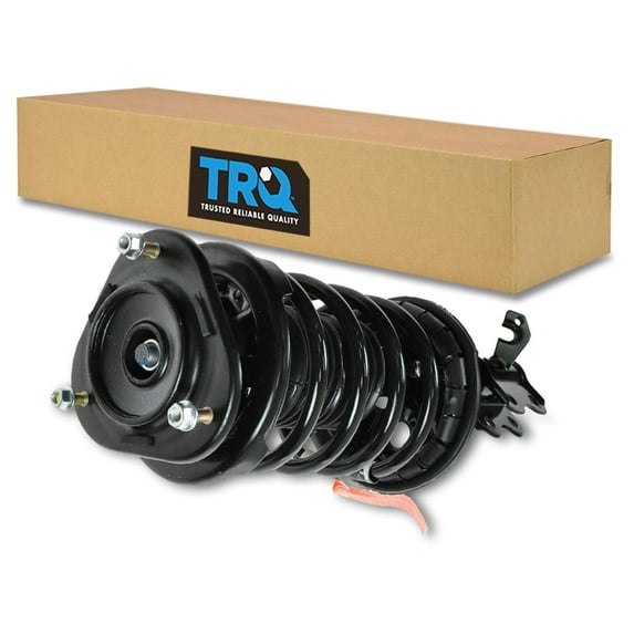 TRQ Front Right Complete Strut & Coil Spring Assembly Passenger Side Fits Select 1998-2002 Chevrolet Prizm 1993-1997 Geo 1993-2002 Toyota Corolla