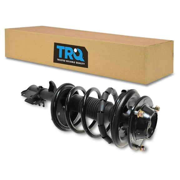 TRQ Front Right Complete Strut & Coil Spring Assembly Passenger Side Fits Select 2005-2009 Hyundai Tucson 2005-2010 Kia Sportage