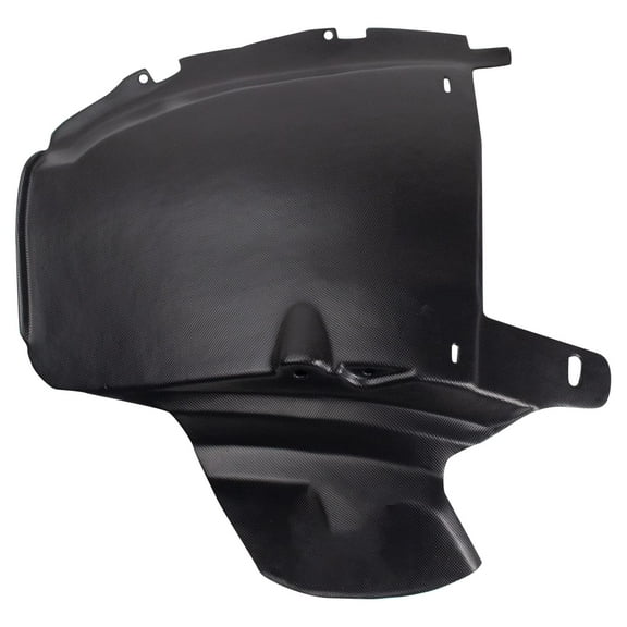 TRQ Front Right Forward Inner Fender Liner Black Passenger Side Fits Select 2002-2005 Ford Explorer Mercury Mountaineer FO1249117