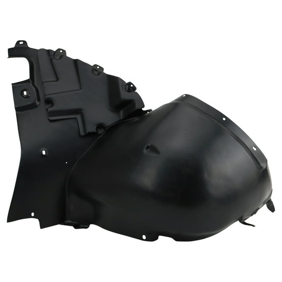 TRQ Front Right Forward Inner Fender Liner Black Passenger Side Fits Select 2011-2015 Chevrolet Volt GM1249248