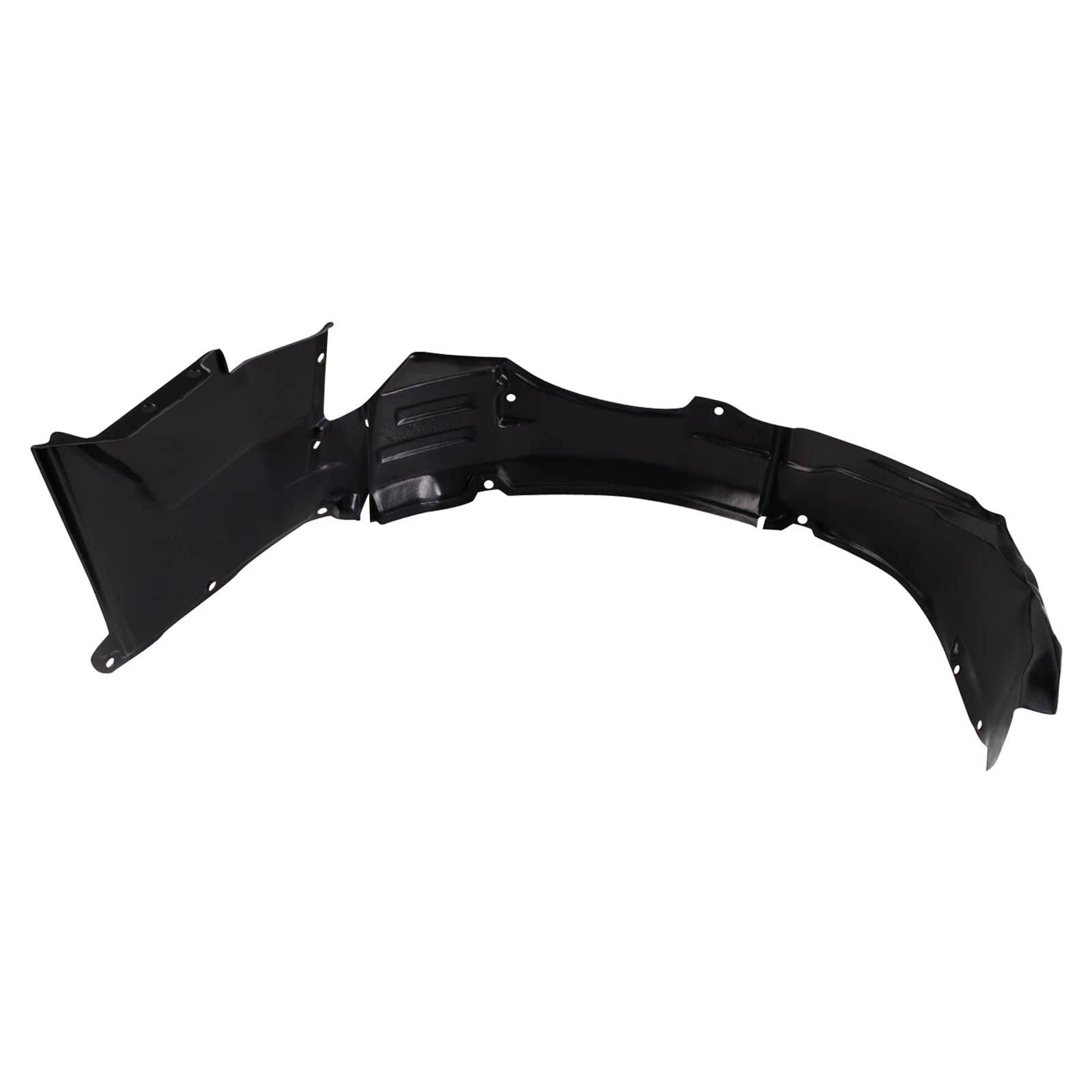 TRQ Front Right Inner Fender Liner Black Passenger Side Fits Select 1995-1998 Eagle Talon 1995-1997 Mitsubishi Eclipse MI1251102