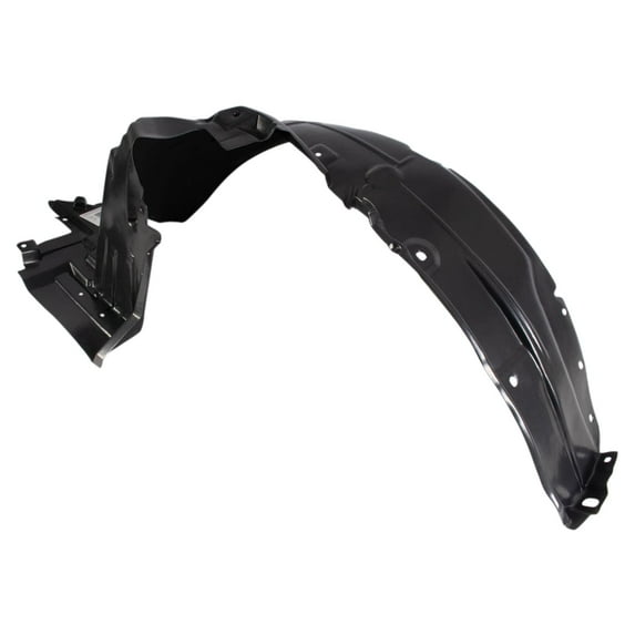 TRQ Front Right Inner Fender Liner Black Passenger Side Fits Select 2015-2017 Nissan Versa Note NI1249156