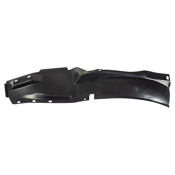 TRQ Front Right Rearward Inner Fender Liner Black Passenger Side Fits Select 1995-2005 Chevrolet Cavalier GM1249113