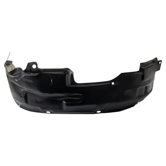 TRQ Front Right Rearward Inner Fender Liner Black Passenger Side Fits Select 1997-2001 INFINITI Q45 IN1249106