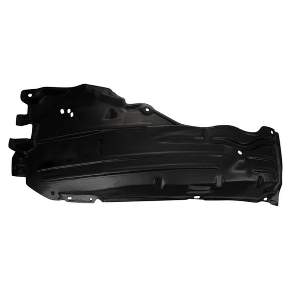 TRQ Front Right Rearward Inner Fender Liner Black Passenger Side Fits Select 2006-2010 INFINITI M35 M45 IN1251104