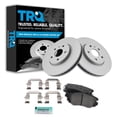 thumbnail image 1 of TRQ Front Semi-Metallic Brake Pads & G-Coated Rotors Kit Fits Select Buick Chevy GMC, 1 of 6