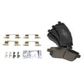 thumbnail image 1 of TRQ Front Semi Metallic Disc Brake Pad 4 Piece Set for Impreza Legacy WRX BFA73681, 1 of 5