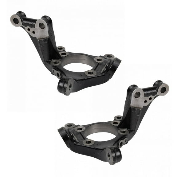 TRQ Front Steering Knuckle Spindle LH RH Pair for Toyota Rav4 tC HS250h Mirai PSA32895