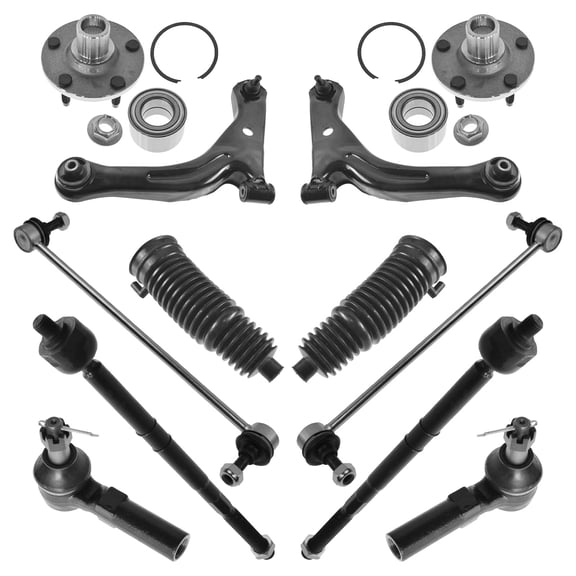 TRQ Front Steering Suspension Drivetrain Kit For 05-07 Escape Mariner Tribute PSA27581