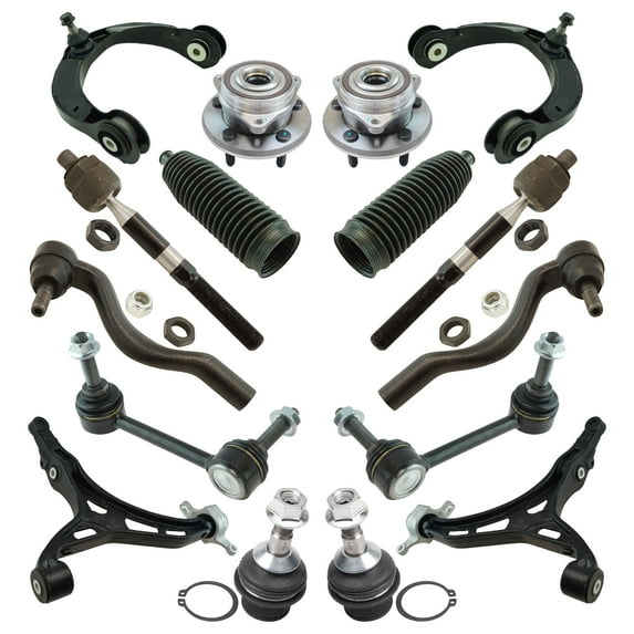 TRQ Front Steering,Suspension,& Drivetrain Kit For 11-15 Durango Grand Cherokee PSA37190