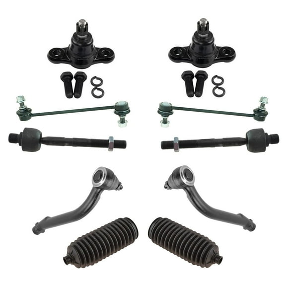 TRQ Front Steering & Suspension Kit Fits 2007-2010 Hyundai Elantra PSA45742