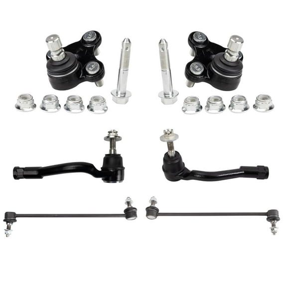 TRQ Front Steering & Suspension Kit Fits 2015-2017 Hyundai Sonata PSA45751