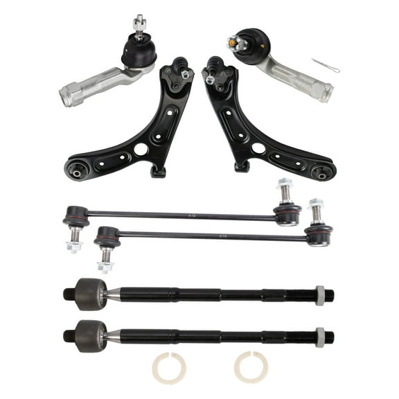 TRQ Front Steering & Suspension Kit Fits 2017-2019 Hyundai Elantra PSA60577