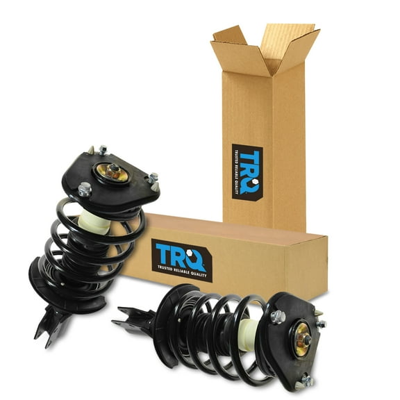 TRQ Front Strut & Coil Spring Assembly Set Driver & Passenger Sides Fits Select 00-05 Buick LeSabre Cadillac DeVille 01-03 Oldsmobile Aurora Pontiac Bonneville