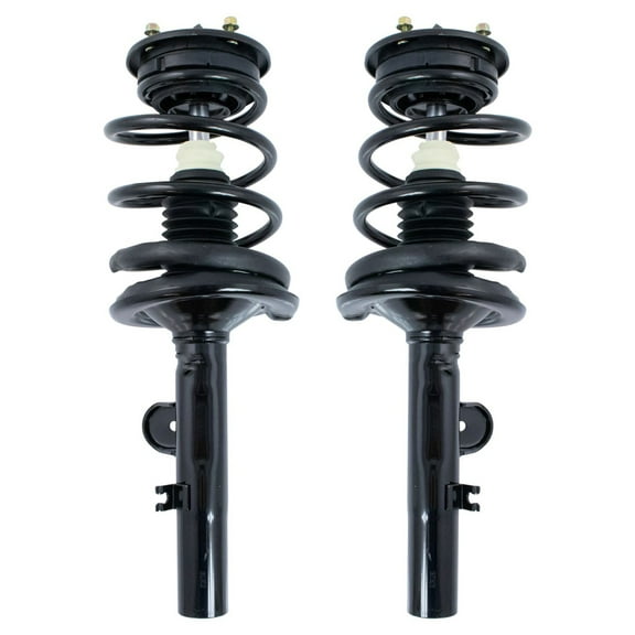 TRQ Front Strut & Coil Spring Assembly Set Driver & Passenger Sides Fits Select 05-07 Ford Freestyle