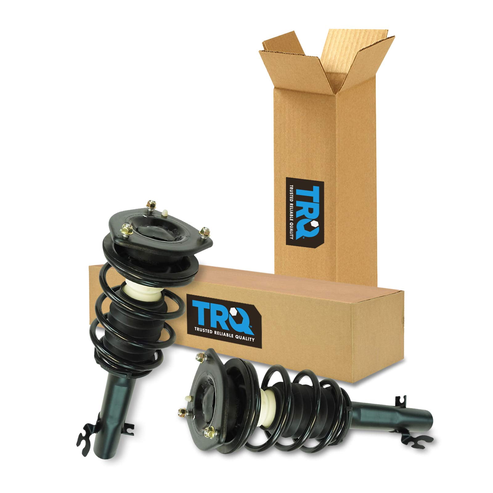 TRQ Front Strut & Coil Spring Assembly Set Driver & Passenger Sides ...