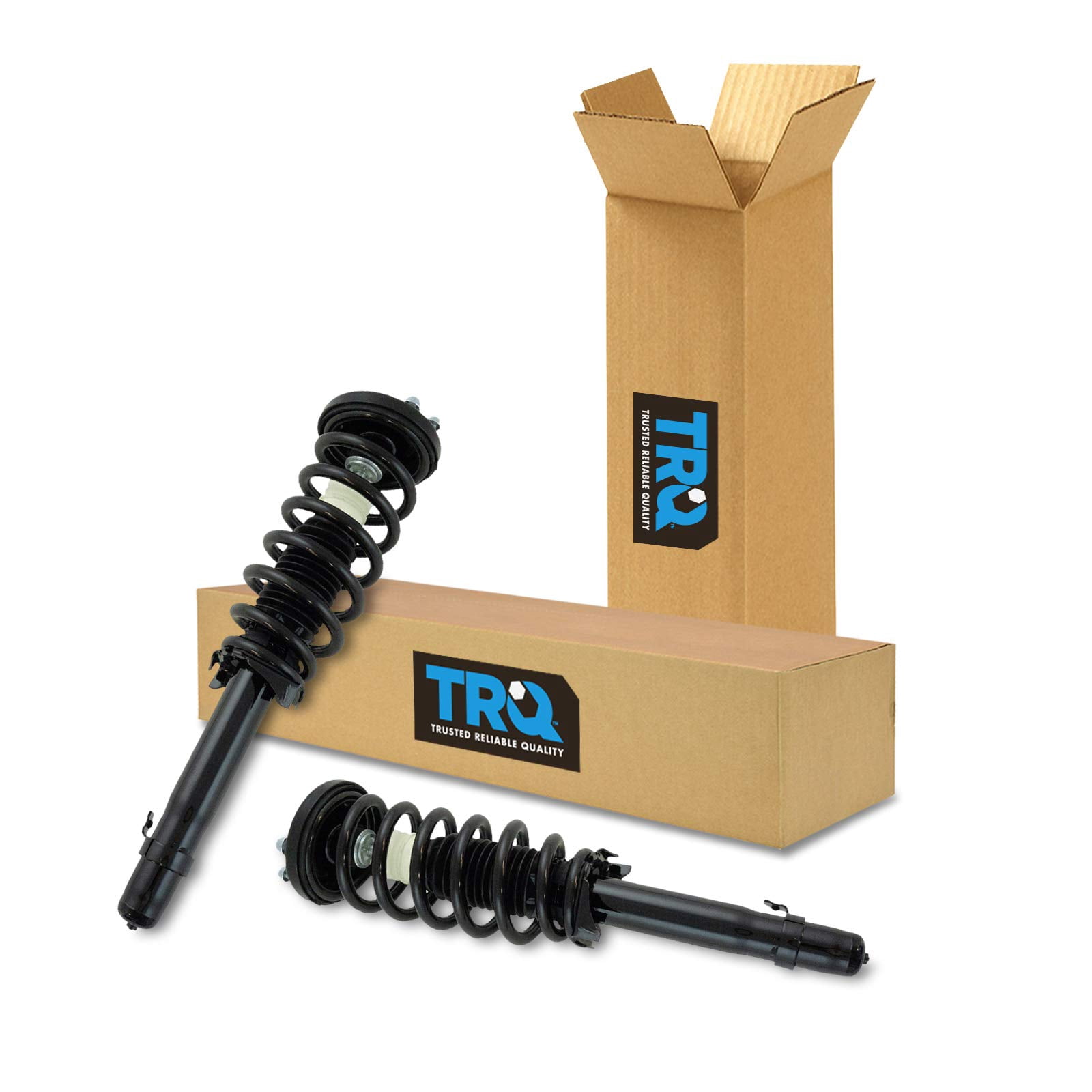 TRQ Front & Rear Complete Strut & Coil Spring Assembly Set For 2009-2014 Acura TL AWD - 4-Piece Kit, Pre-Assembled