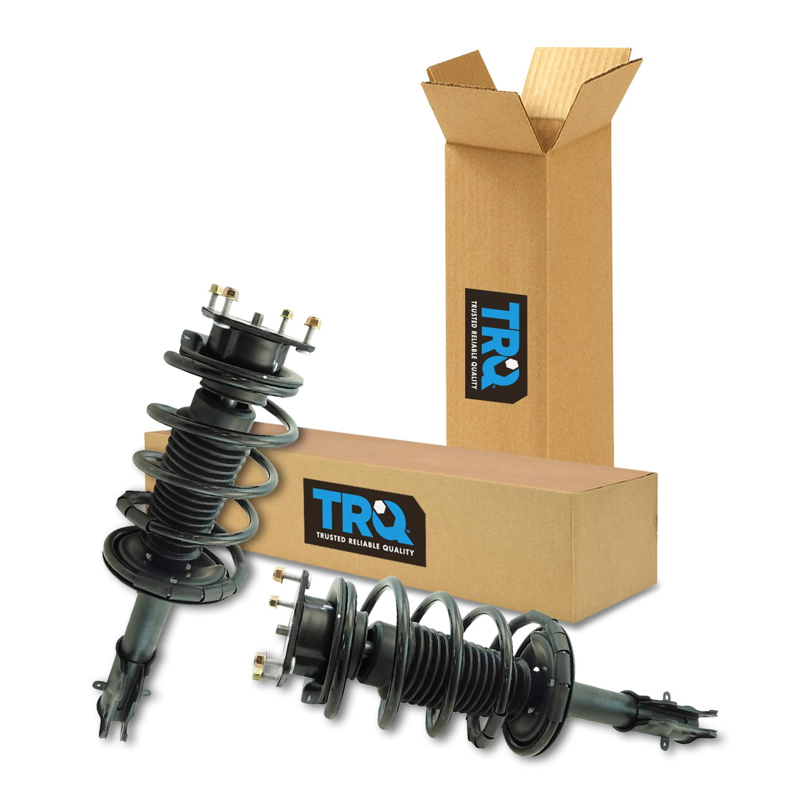 Spring Driver Side Handle Car TRQ Front Strut & Coil Spring Assembly Set Driver & Passenger Sides ...