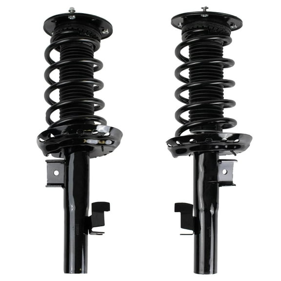 TRQ Front Strut & Coil Spring Assembly Set Driver & Passenger Sides Fits Select 11-19 Volvo S60 15-19 V60