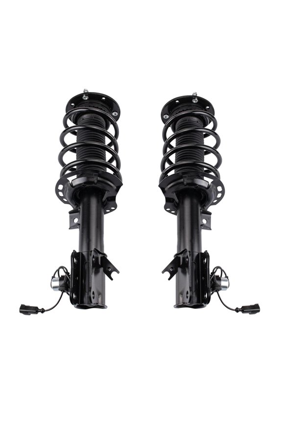 Front Strut & Coil Spring Assembly Set Driver & Passenger Sides Fits Select 13-16 Lincoln MKZ