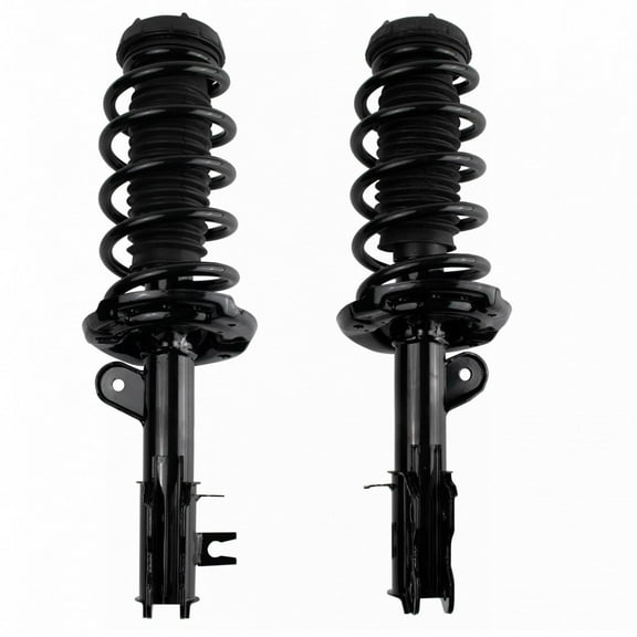 TRQ Front Strut & Coil Spring Assembly Set Driver & Passenger Sides Fits Select 13-22 Buick Encore 15-22 Chevrolet Trax